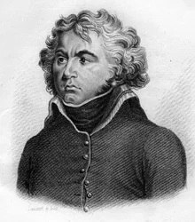 Jean-Baptiste Kléber (1753-1800), generale francese - in "Portraits des généraux français en suite les victoires et conquêtes des Français". Inciso da Ambroise Tardieu nel 1818. Collezione Stella