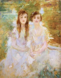 Studio di due ragazze giovani