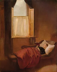 Il convalescente, c1900