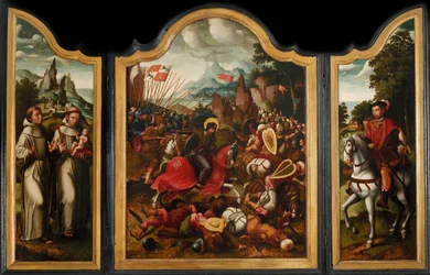 La battaglia di Clavijo, ca 1525-1550