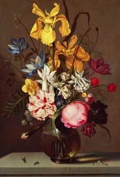 Un vaso di fiori, 1635