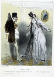 Crrré chien! - in “Madeleines” di Cham, v.1870-1880