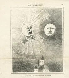Illustrazione di Cham (1819-1879) in Le Charivari