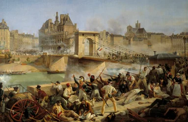 Rivoluzione del 1830, giorno di luglio: attacco all