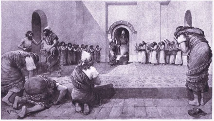Davanti al santuario del Dio della Luna a Ur, 1925