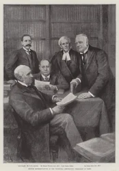 Rappresentanti britannici alla Commissione di arbitrato del Venezuela a Parigi