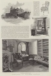 Schizzi al castello di Walmer