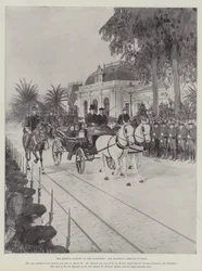 Il viaggio della regina sul continente, l