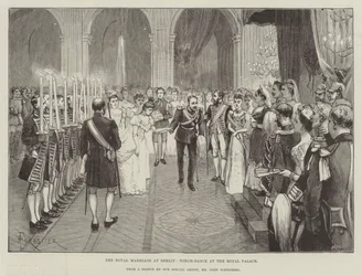 Il Matrimonio Reale a Berlino, Danza delle Torce al Palazzo Reale