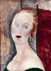 Una donna bionda. Ritratto di Germaine Survage, 1918