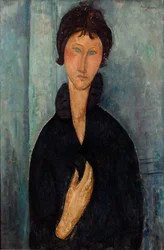 Donna dagli occhi azzurri