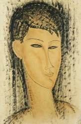 Testa di una giovane donna, 1914