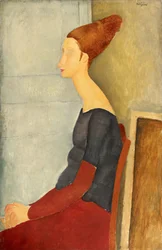 Jeanne Hébuterne con henné