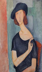Jeanne Hébuterne con un cappello