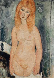 Nudo in piedi, ca. 1917-18