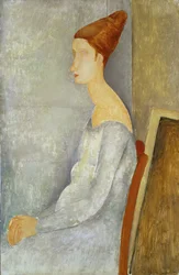 Ritratto di Jeanne Hebuterne, 1918