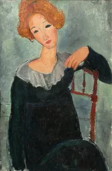 Donna dai capelli rossi