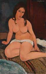 Nudo seduto