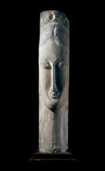 Testa di donna (scultura di Amedeo Modigliani)