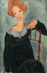 Donna con Capelli Rossi