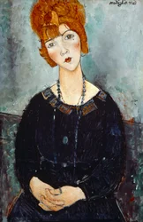 Donna con collana, 1910