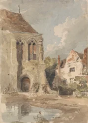 Vecchia chiesa e casa
