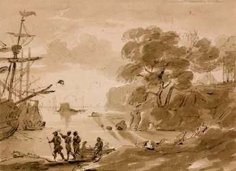 Senza titolo [scena costiera], c.1803