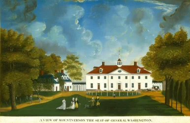 Una Vista di Mount Vernon