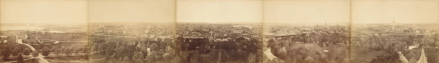 Veduta panoramica di Washington, DC