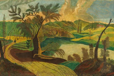 Paesaggio stilizzato