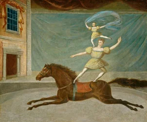 Gli Acrobati a Cavallo