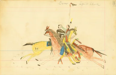Il corvo sputa sangue, il lupo urlante, il Cheyenne del Sud