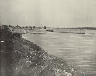 Chiuse governative vicino a Keokuk, Iowa