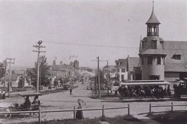 Old Orchard Beach, Maine: Old Orchard verso la spiaggia
