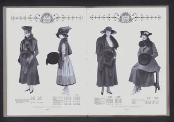 Doppia pagina da Il Teatro della Moda di Pelliccia