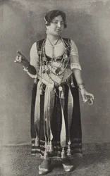 Una performer della Danse du Ventre