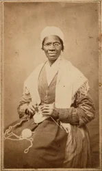 Carte de visite di Sojourner Truth, 1864