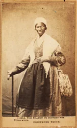 Carte de visite di Sojourner Truth, 1864