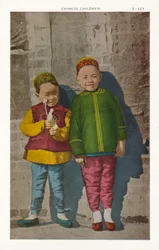 Bambini cinesi (foto a colori)