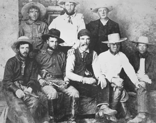 Cowboy del ranch XIT, Texas, c.1890
