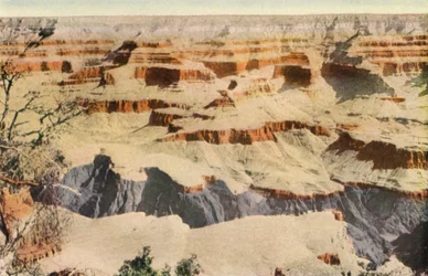 Da Yavapai Point, Parco Nazionale del Grand Canyon (foto a colori)