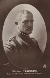 Generale John J Pershing (foto b/n)