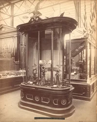 Esposizione di James Prentice, Main Building, Centennial International Exhibition, Philadelphia, 1876