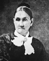 Signora Samuel, madre di Frank (1843-1915) e Jesse James (1847-82)
