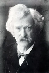 Ritratto di Mark Twain (1835 - 1910)