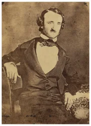 Ritratto seduto di Edgar Allan Poe, 1876