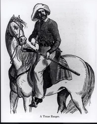 Un Texas Ranger, illustrazione da 