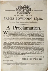 Una proclamazione, 2 settembre 1786