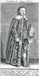 Archee, il giullare del re, un ritratto di Archibald Armstrong, di Thomas Cecill, 1639-1640