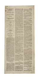 Auburn Daily Democrat Extra riguardo a Fort Sumter, 15 aprile 1861